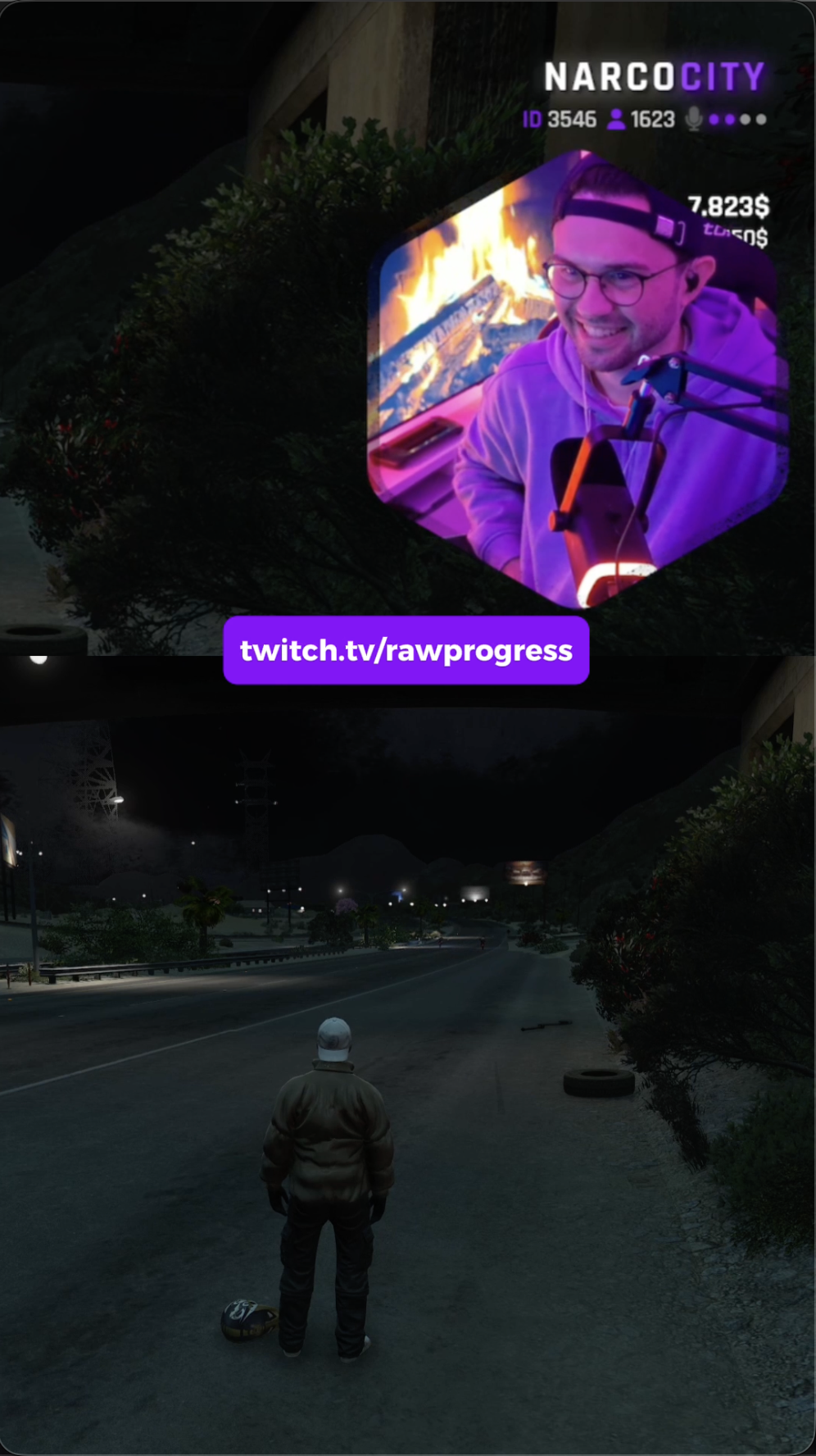 Example of ClipSpark processed vertical video with overlay and captions